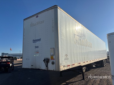 2015 Utility VS2DX 53 ft x 102 in T/A Van Trailer