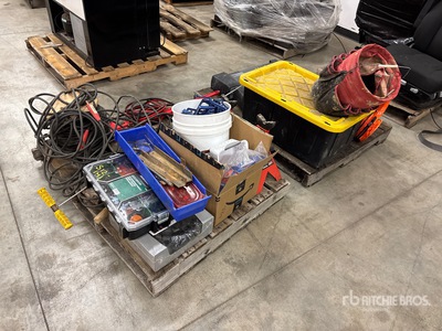 Quantity of (2) Pallets of Miscellaneous Tools Divers