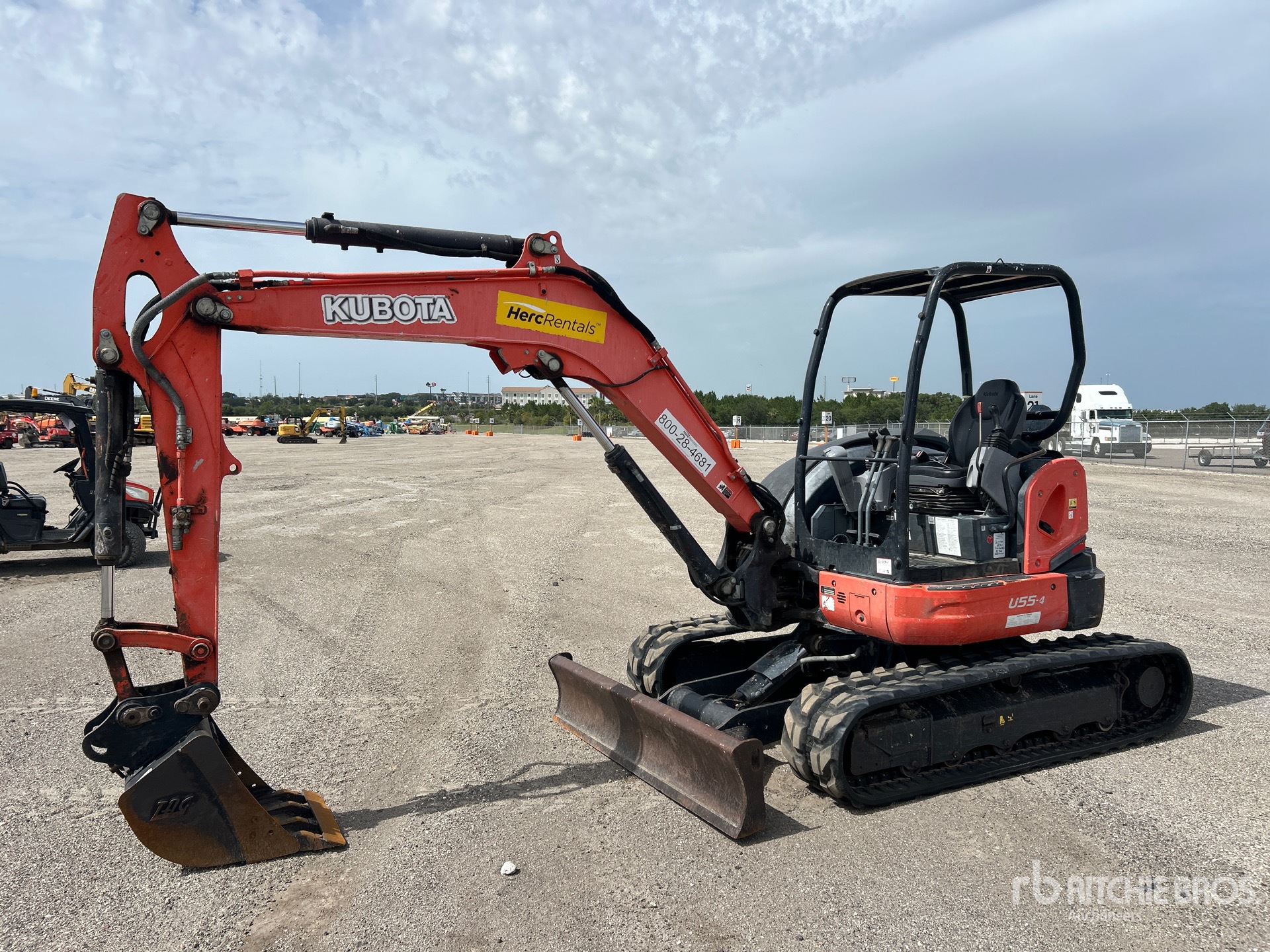 2019 Kubota U55-4R1 Mini Excavator