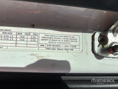 2018 Peterbilt 579 4x2 Tracteur Routier