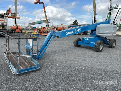 2018 Genie S45 4WD Diesel Telescopic Boom Lift (Inoperable)