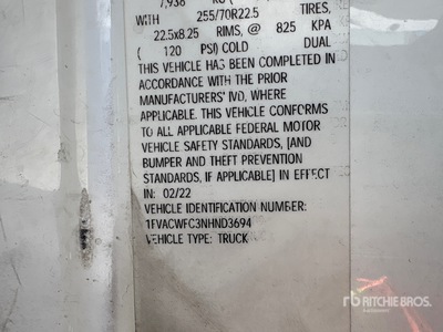2022 Freightliner M2 106 4x2 Extended Cab Rollback Truck