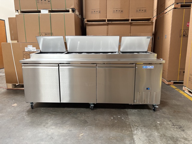 Webcoolers PPT-93 94 in Pizza Prep Table Refrigerator
