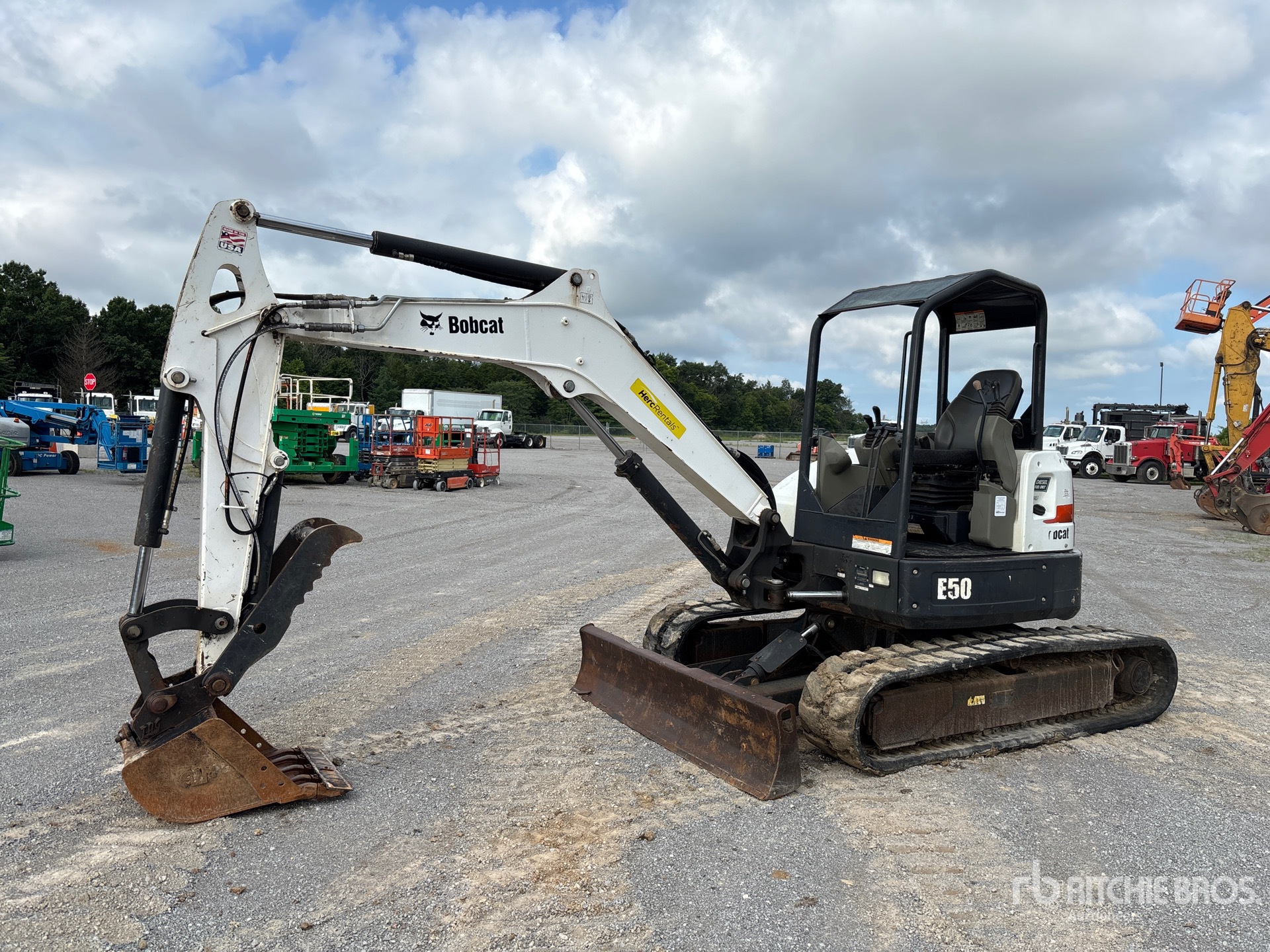 2018 Bobcat E50 Mini Excavator
