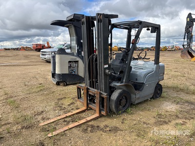 2008 Nissan mp1f2a25lv 4050 lb Pneumatic Tire Forklift (Inoperable)