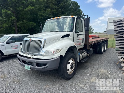2018 International 4400 6x4 Flatbed Truck