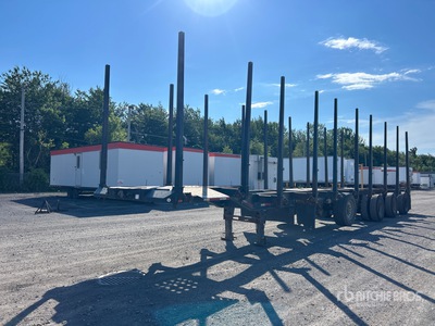 2024 Fabrinor Forestier 48 ft Quad/A Log Trailer