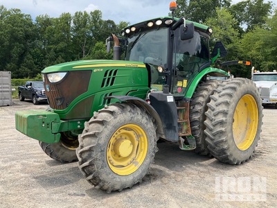 2012 John Deere 6170R 4WD-tractor