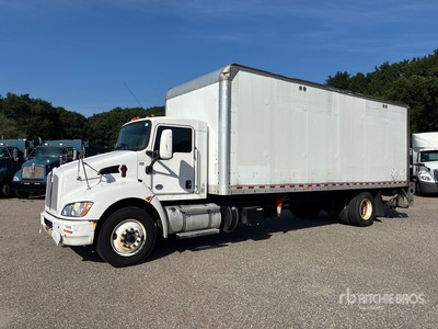 2013 Kenworth T370 4x2 Furgoneta caja cerrada