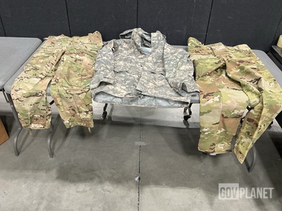 (11) Pairs of Cold Weather Trousers, (10) Cold Weather Parkas & Assorted Items