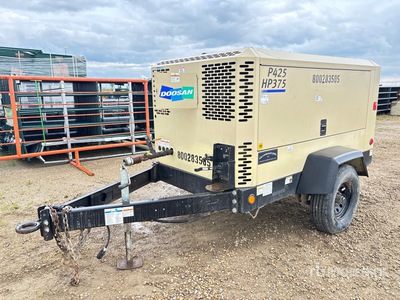 2020 Doosan P425/HP375WCU-EX-T4I Mobile Air Compressor (Inoperable)