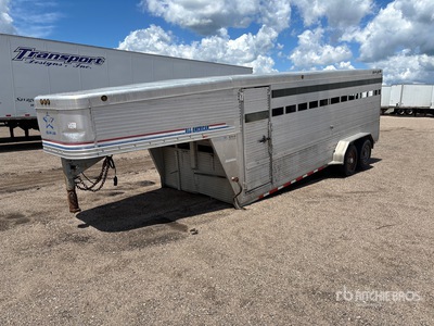 2006 Alum-line All american 21 ft T/A Remoques para Caballos