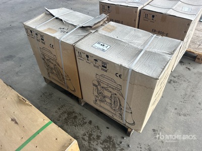 Quantity of (2) 2024 Powertek EB-800-E منفاخ اوراق الاشجار (Unused)