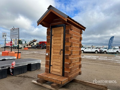 Custom Built 4 Ft x 4 Ft Outhouse