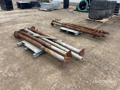 Quantity of (7) 9 ft Screw Plies