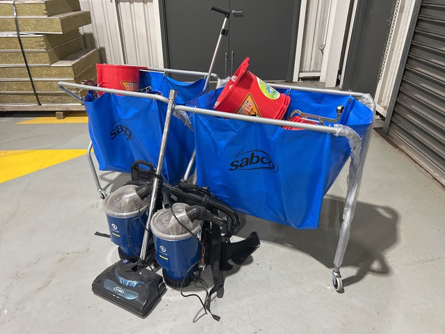 Quantity of (2) Pacvacs and Cleaning Equipment
