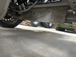 Trailer Chassis with Axle Condition