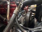 Moteur with compresseur de climatisation