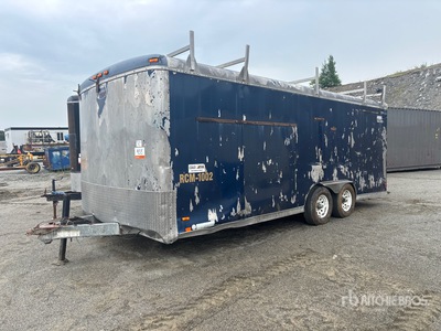2010 Kargo Max 8020T 20 ft T/A Enclosed Trailer