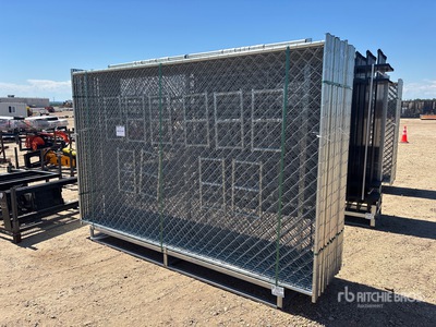 Quantity of (20) 2026 GLCF1006 9 ft 4 in x 6 ft Chain Link Temporary Fencing (Unused)