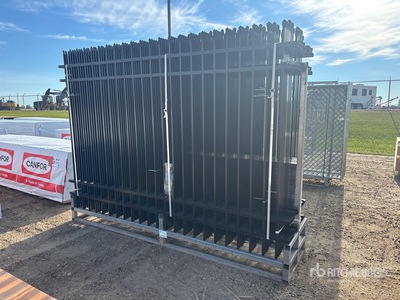 Quantity of (20) 2026 GLWF100722 10 ft x 7 ft Wrought Iron Fencing (Unused)