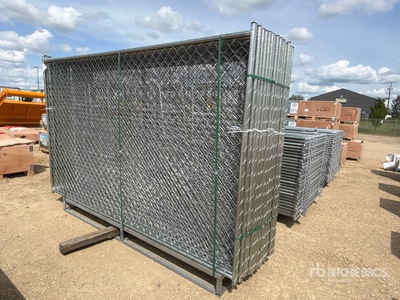 2026 GLCF1006 10 ft x 6 ft Chain Link Fencing (Unused)