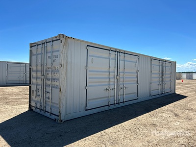 2026 40 ft High Cube Multi-Door Storage Container