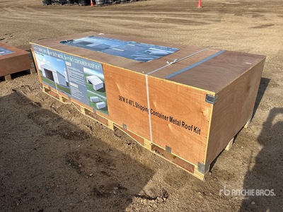 2026 36 ft x 40 ft Shipping Container Metal Roof Kit (Unused)
