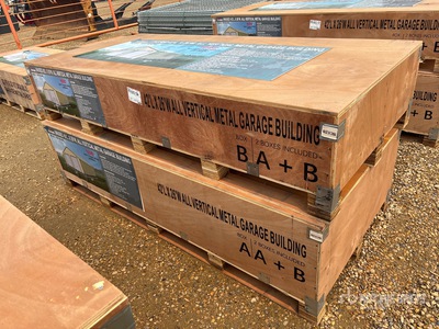 2026 AGR-MS2642 26 ft x 42 ft All Vertical Metal Garage Lagerhaus (Unused)