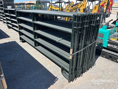 Quantity of (24) 2026 RanchMaster RWL120 12 ft Livestock Panel (Unused)