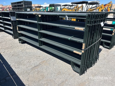 Quantity of (24) 2026 RanchMaster RWL120 12 ft Livestock Panel (Unused)