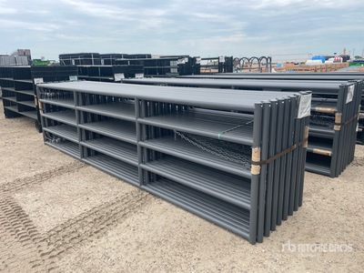 2026 BYT MRG160 15 ft 6 in x 4 ft Steel Magnum Ranch Livestock Gate (Unused)