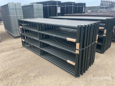 Quantity of (16) 2026 BYT MRG100 9 ft 6 in x 4 ft Steel Magnum Ranch Livestock Gate (Unused)