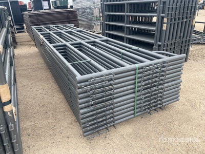 Quantity of (12) 2026 BYT MSP160 16 ft Magnum Ranch Livestock Panel (Unused)