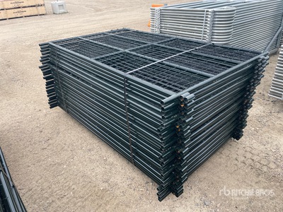 Quantity of (24) 2026 BYT MSPP07 7 ft Mesh Sheep Livestock Panel (Unused)