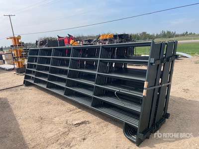 Quantity of (24) 2026 BYT PNL200 20 ft 5'6'' high 6rail Livestock Panel (Unused)