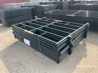 Quantity of (14) 2026 BYT PNL706 7 ft 4 in 5 ft 10 in Panel para ganado (Unused)