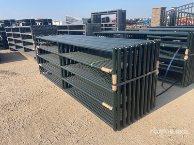 Quantity of (20) 2026 BYT RG5012 11 ft 6 in x 4 ft Steel HD Ranch Livestock Gate (Unused)