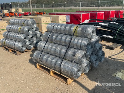 Quantity of (10) 2025 BYT FFC762 330 ft x 4 ft Galvanized Ogrodzenie (Unused)