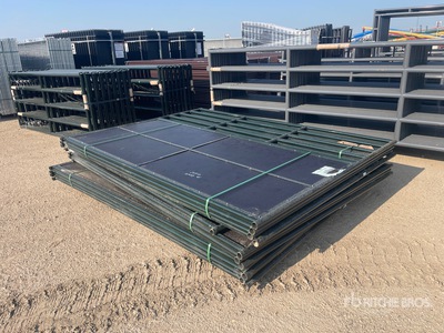 Quantity of (3) 2026 BYT HRS627 9 ft 5 in Horse Stall Kit متنوعة/ معدات لتربية الماشية (Unused)