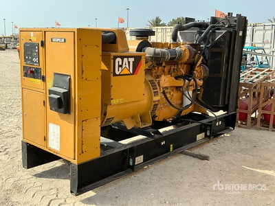 2011 Cat C15 450 kVA Skid-Mounted Generator Set
