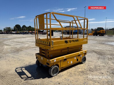 2006 Haulotte Compact 10 Electric Scissor Lift (Inoperable)