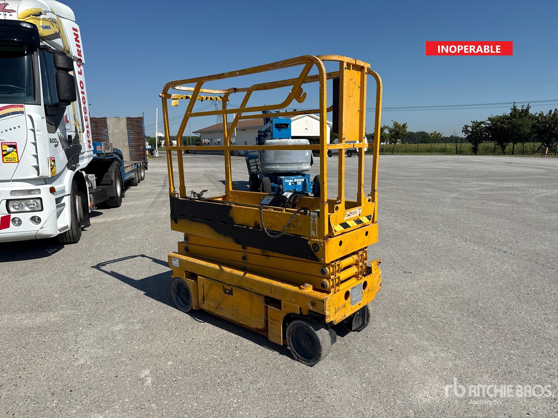 2009 Haulotte Optimum 8NT Scissor Lift (Inoperable)