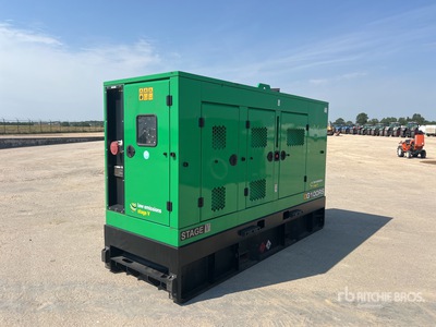 2023 JCB G1000RS V 100 kVA Skid-Mounted Groupe Electrogee Generator Set