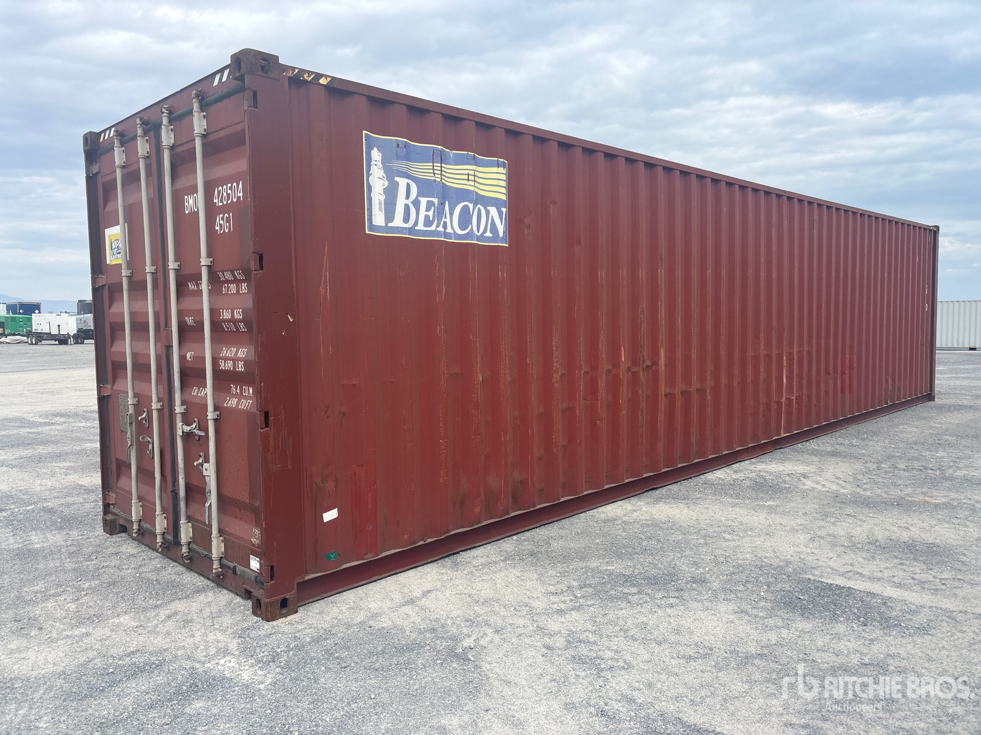 2026 40 ft High Cube Storage Container