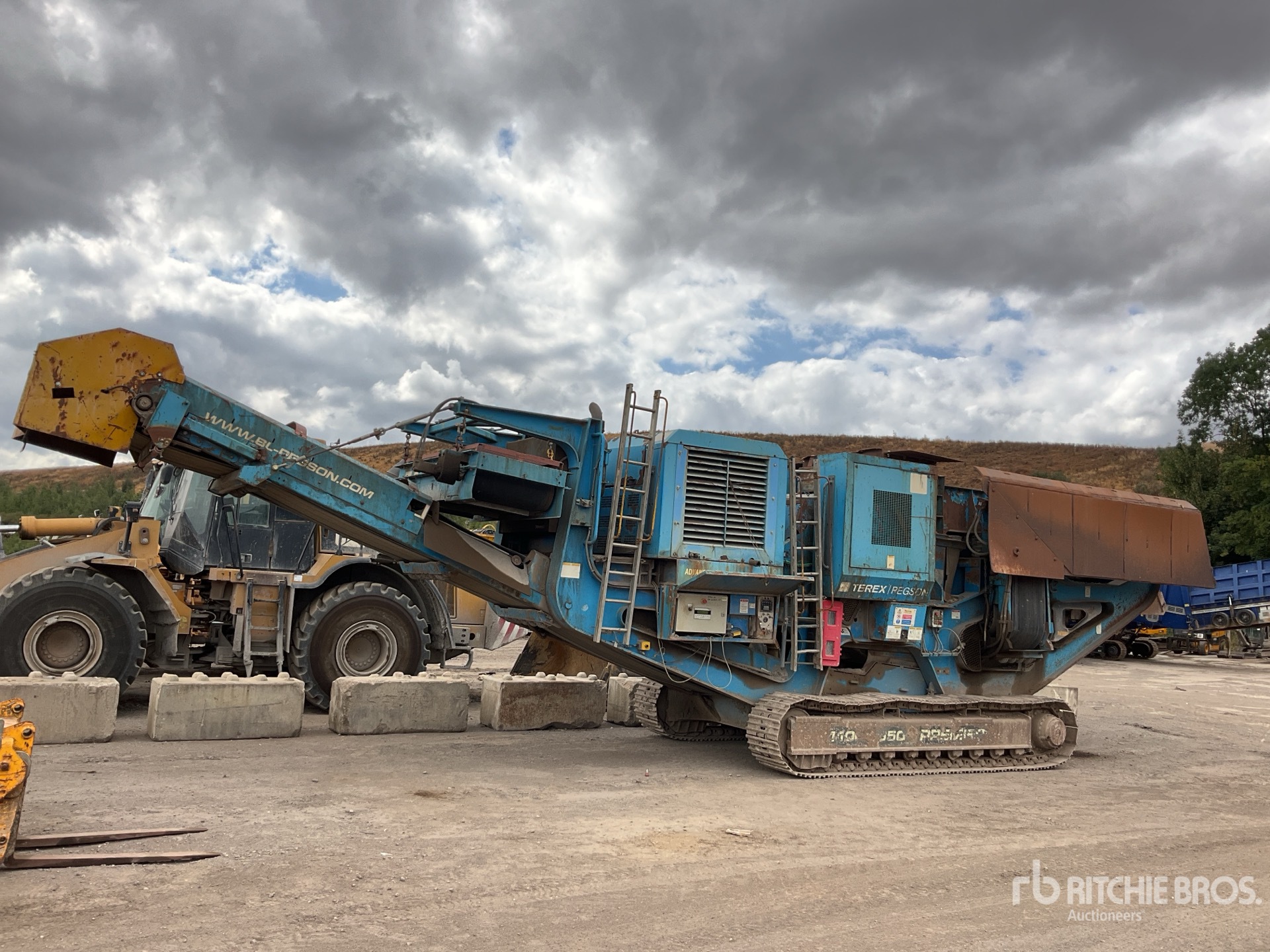 2005 Terex Pegson 1100 x 650mm Tracked. Jaw Crusher