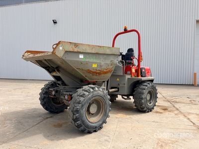 2012 Ausa D600APG 6 t 4x4 Swivel Motobasculeur Swivel Dumper