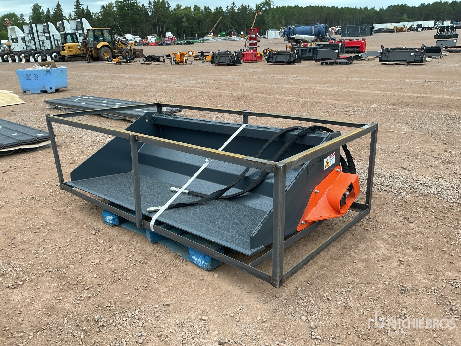 2026 Handy HNHB72 72 in Skid Steer Power Rake (Unused)