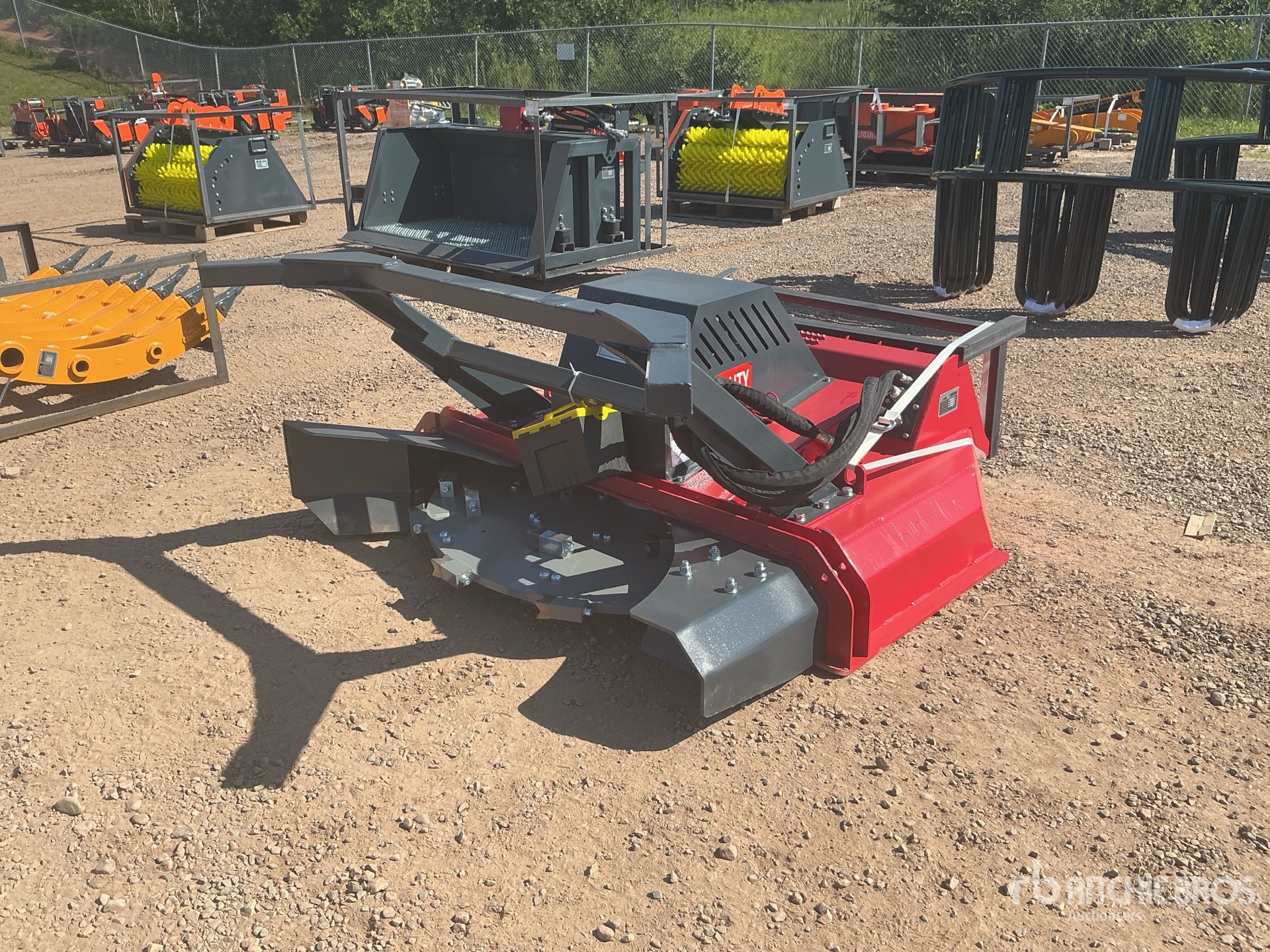 2026 Hard Farm HFDM72-60 65 in Disc Skid Steer Mulcher (Unused)