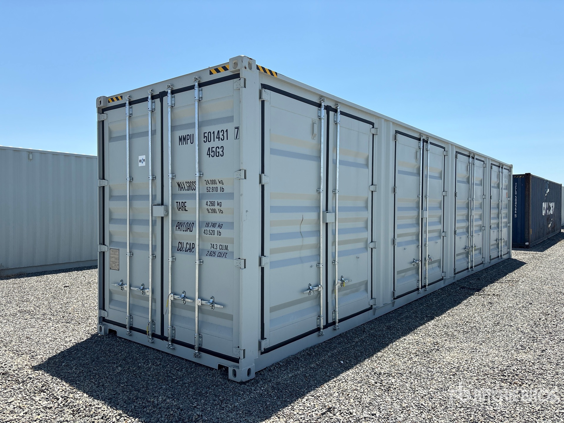 2026 40 ft High Cube Multi-Door Storage Container (Unused)